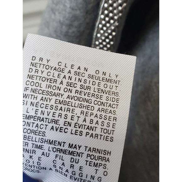 All Saints Women's Gray Viscose Round Neck Sleeveless Knee Length Dress Size 10 - Picture 10 of 12